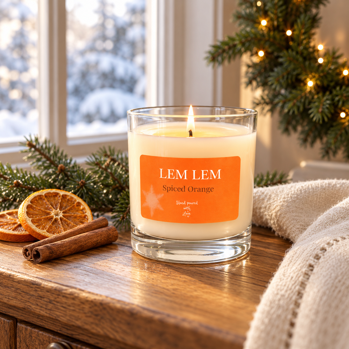 Spiced Orange Candle